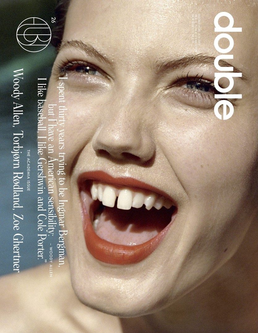 Zoe Ghertner for Double, makeup by Saraï Fiszel