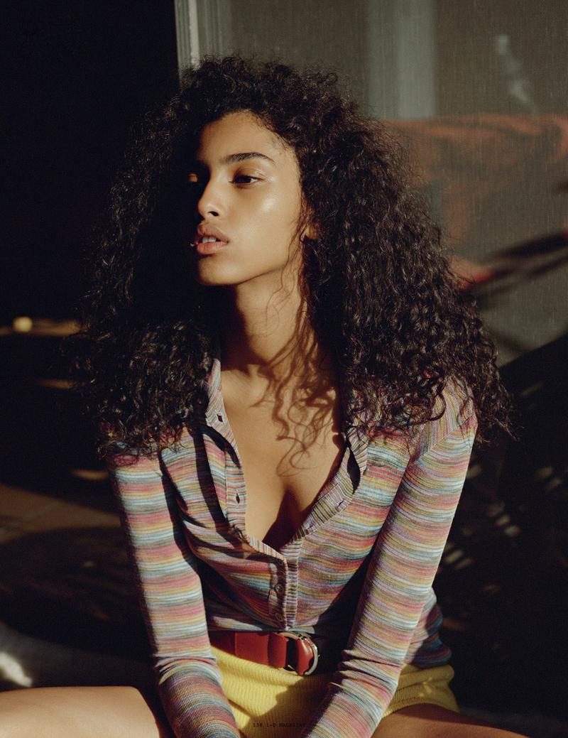 Zoe Ghertner for ID, makeup by Saraï Fiszel